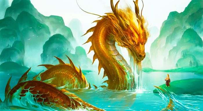 Mơ thấy Rồng vàng là điềm cực tốt, ý chỉ bạn sẽ gặp đạt được nhiều tài lộc